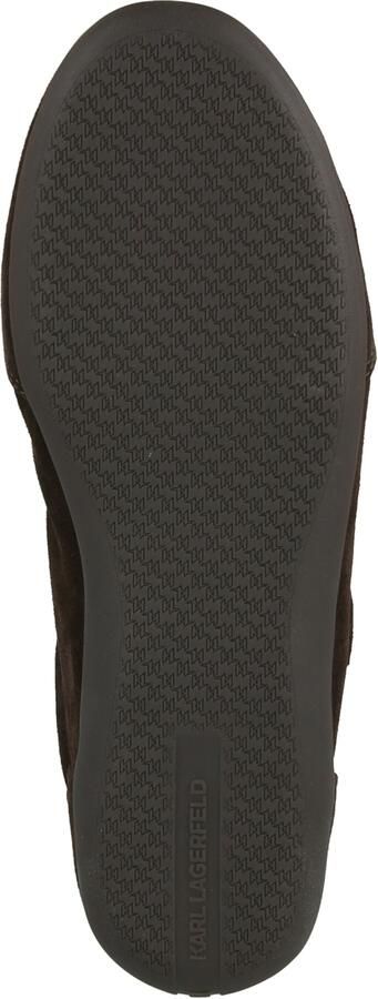 Karl Lagerfeld Sneakers laag donkerbruin wit - Foto 4