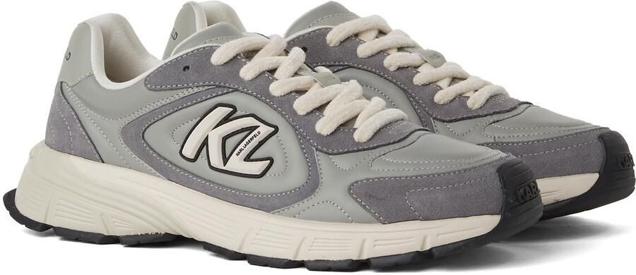 Karl Lagerfeld Sneakers laag grijs donkergrijs - Foto 4