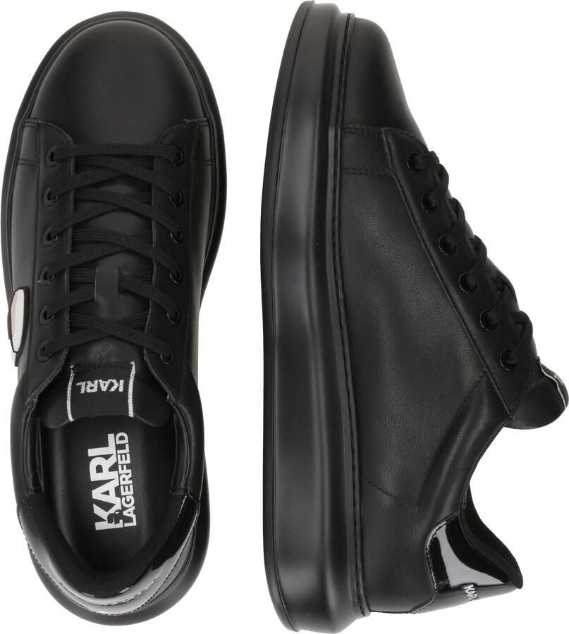 Karl Lagerfeld K Ikonik Kapri Sneakers Vetersluiting Effen Patroon Black Heren - Foto 4