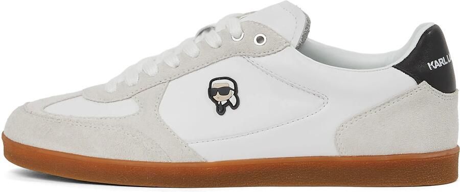 Karl Lagerfeld Sneakers laag 'Ikon Kandidate' zwart wit