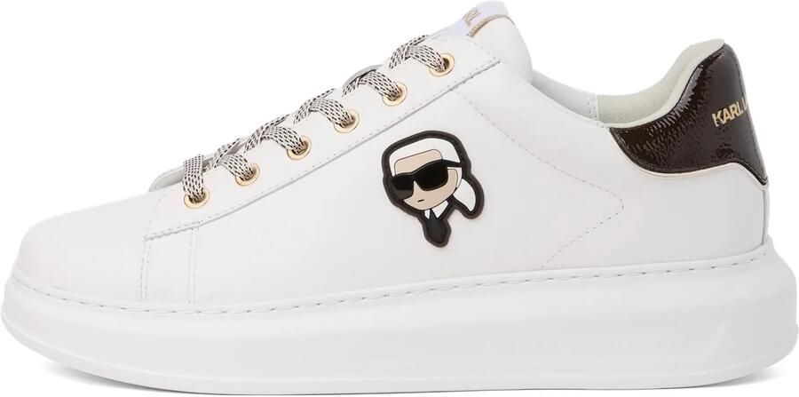 Karl Lagerfeld Sneakers laag 'Ikon NFT Kapri' zwart wit