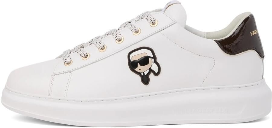 Karl Lagerfeld Sneakers laag 'Ikon NFT Kapri' zwart wit