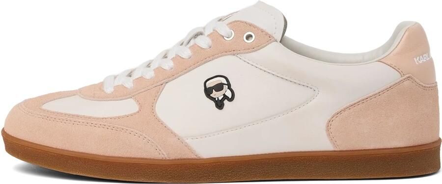 Karl Lagerfeld Sneakers laag ' Ikon NFT Sneakers mit Aufnäher ' lichtroze - Foto 6