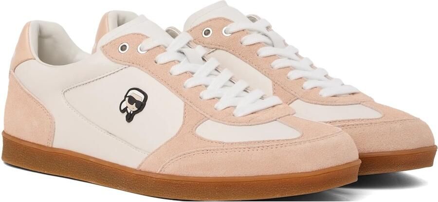 Karl Lagerfeld Sneakers laag ' Ikon NFT Sneakers mit Aufnäher ' lichtroze - Foto 5