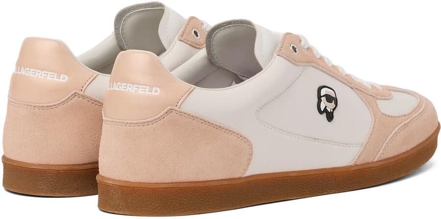 Karl Lagerfeld Sneakers laag ' Ikon NFT Sneakers mit Aufnäher ' lichtroze - Foto 4