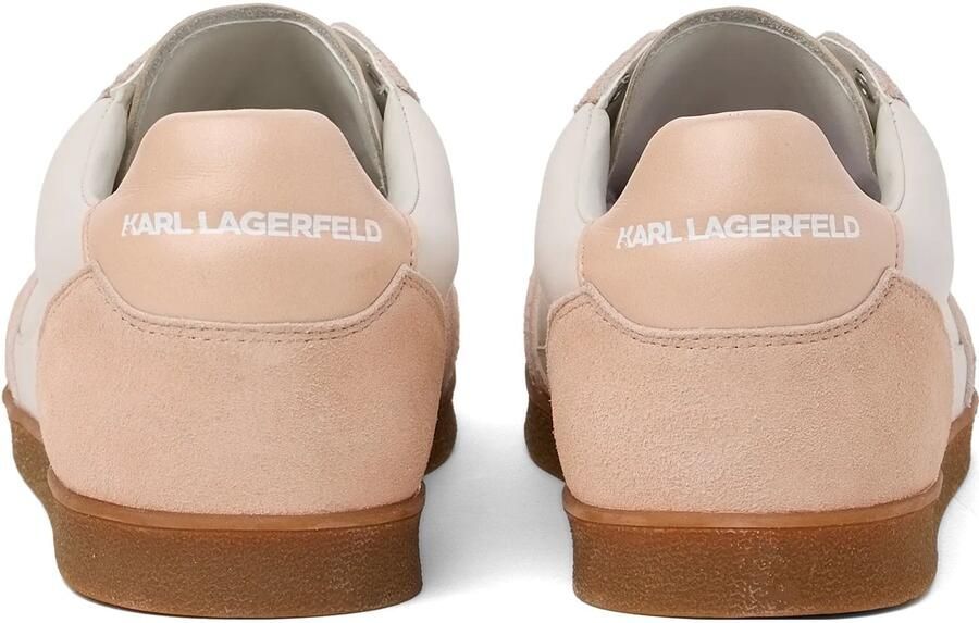 Karl Lagerfeld Sneakers laag ' Ikon NFT Sneakers mit Aufnäher ' lichtroze - Foto 3