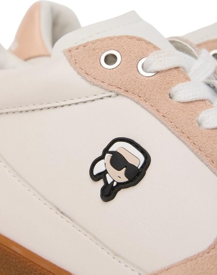 Karl Lagerfeld Sneakers laag ' Ikon NFT Sneakers mit Aufnäher ' lichtroze - Foto 2