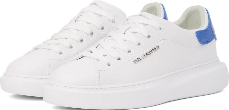 Karl Lagerfeld Sneakers laag 'Ikon' royal blue koningsblauw wit - Foto 3