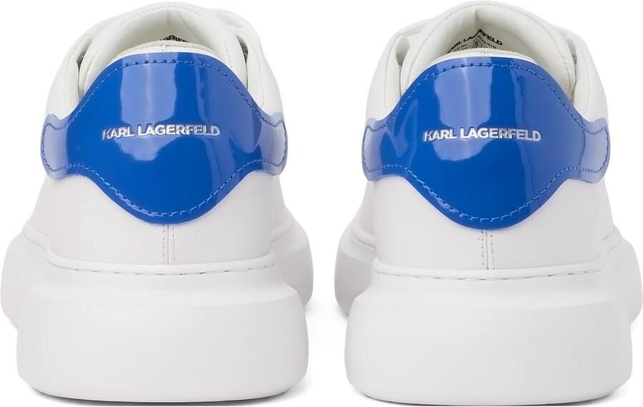 Karl Lagerfeld Sneakers laag 'Ikon' royal blue koningsblauw wit - Foto 2