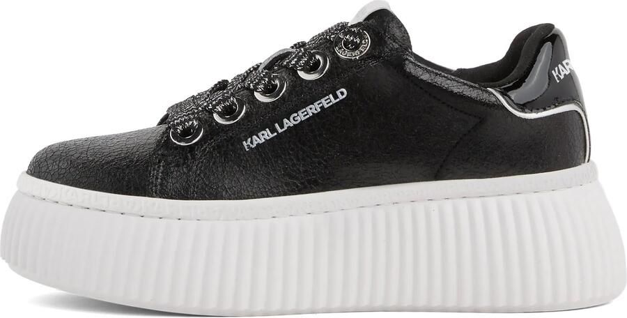 Karl Lagerfeld Sneakers laag ' IKON ' zwart - Foto 4