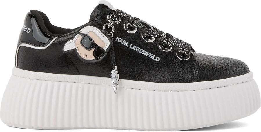 Karl Lagerfeld Sneakers laag ' IKON ' zwart - Foto 3