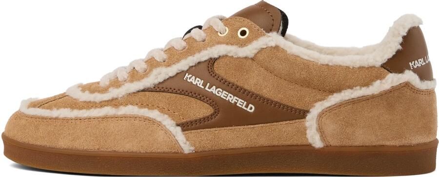 Karl Lagerfeld Sneakers laag 'Kandidate' crème bruin karamel wit - Foto 2