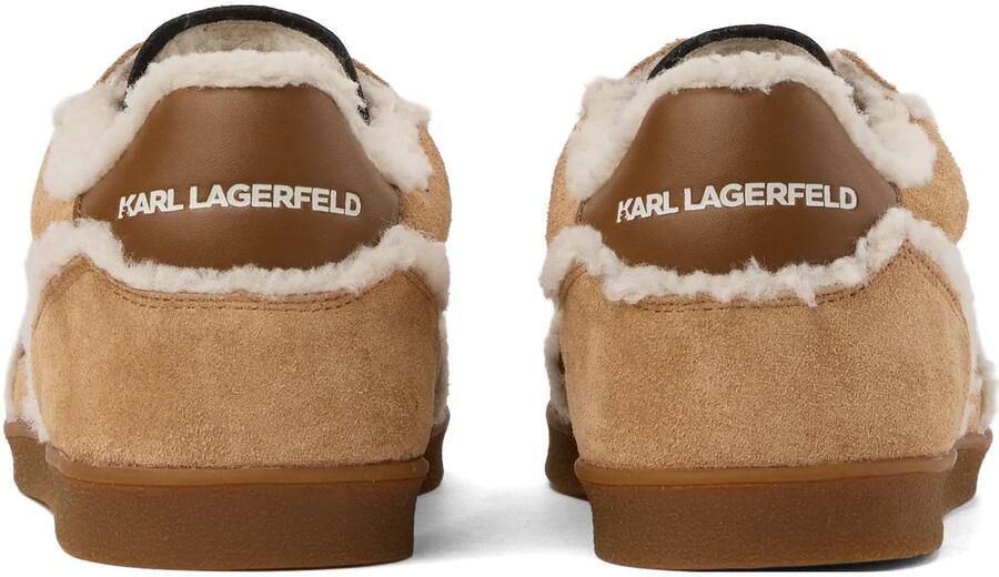 Karl Lagerfeld Sneakers laag 'Kandidate' crème bruin karamel wit - Foto 5