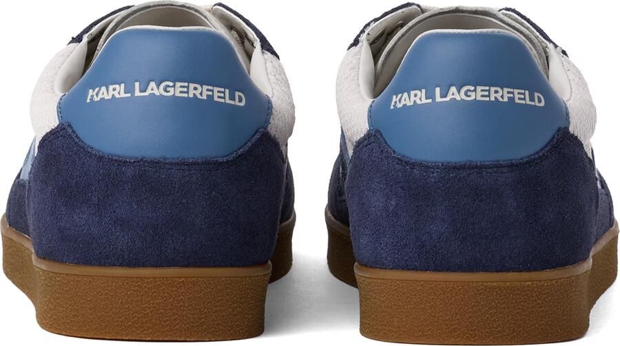Karl Lagerfeld Sneakers laag 'KANDIDATE' navy royal blue koningsblauw wit - Foto 3