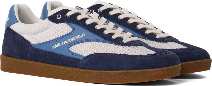Karl Lagerfeld Sneakers laag 'KANDIDATE' navy royal blue koningsblauw wit - Foto 2