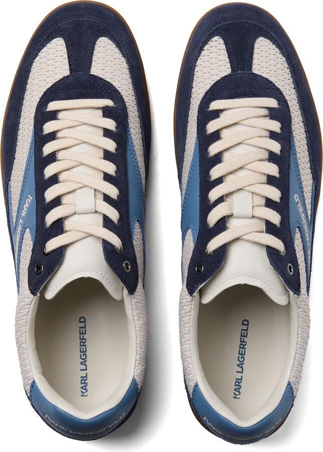 Karl Lagerfeld Sneakers laag 'KANDIDATE' navy royal blue koningsblauw wit - Foto 4
