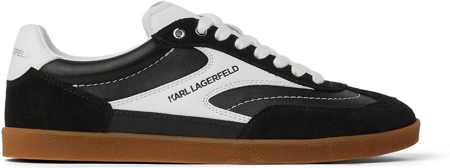 Karl Lagerfeld Sneakers laag 'KANDIDATE NIEDRIGE SPITZEN-SNEAKERS' zwart wit - Foto 6