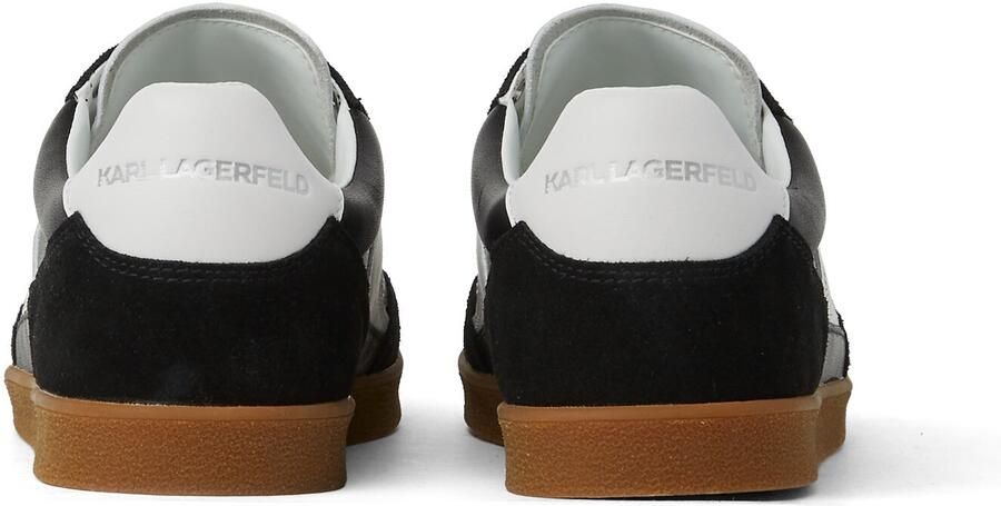 Karl Lagerfeld Sneakers laag 'KANDIDATE NIEDRIGE SPITZEN-SNEAKERS' zwart wit - Foto 4