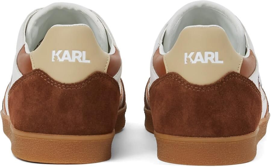 Karl Lagerfeld Sneakers laag 'Kandidate Signia' bruin karamel wit - Foto 3