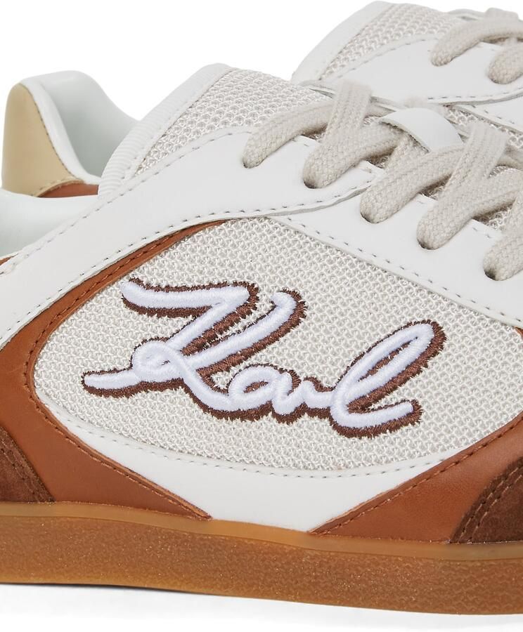 Karl Lagerfeld Sneakers laag 'Kandidate Signia' bruin karamel wit - Foto 2