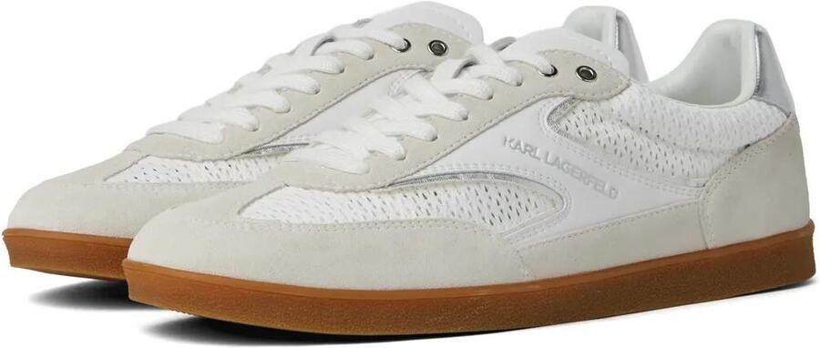 Karl Lagerfeld Sneakers laag 'Kandidate' zilver wit offwhite - Foto 3