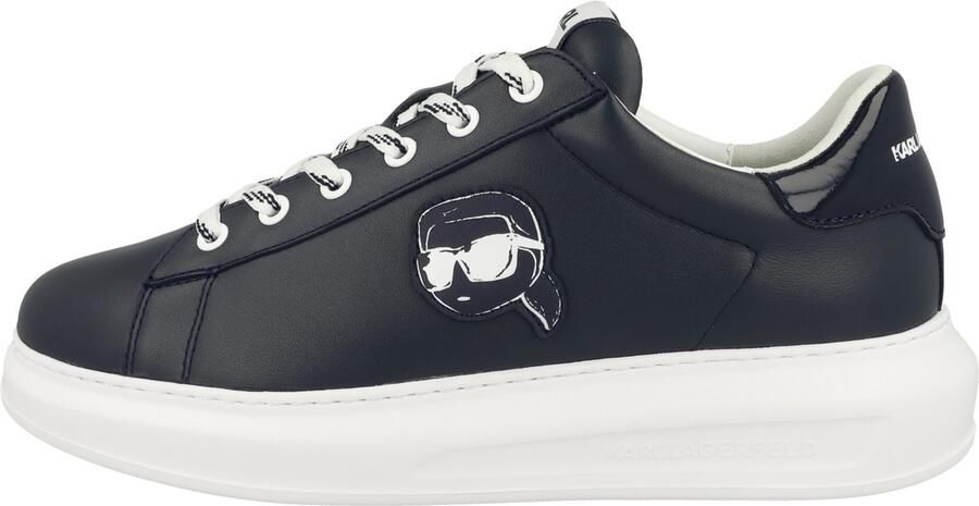 Karl Lagerfeld Sneakers laag ' Kapri ' zwart wit