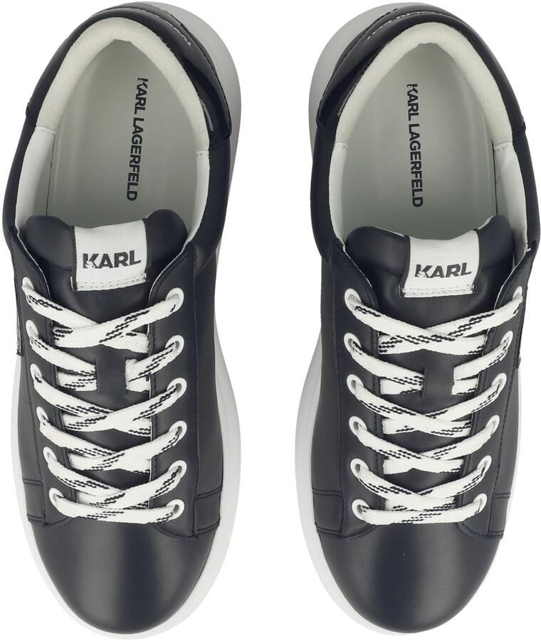 Karl Lagerfeld Sneakers laag ' Kapri ' zwart wit - Foto 2