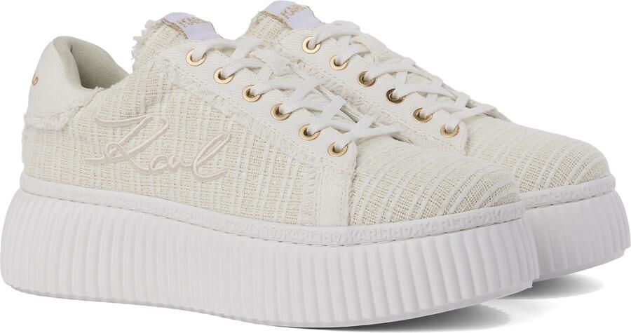 Karl Lagerfeld Sneakers laag ' KREEPER LOW TOP ' wit - Foto 4