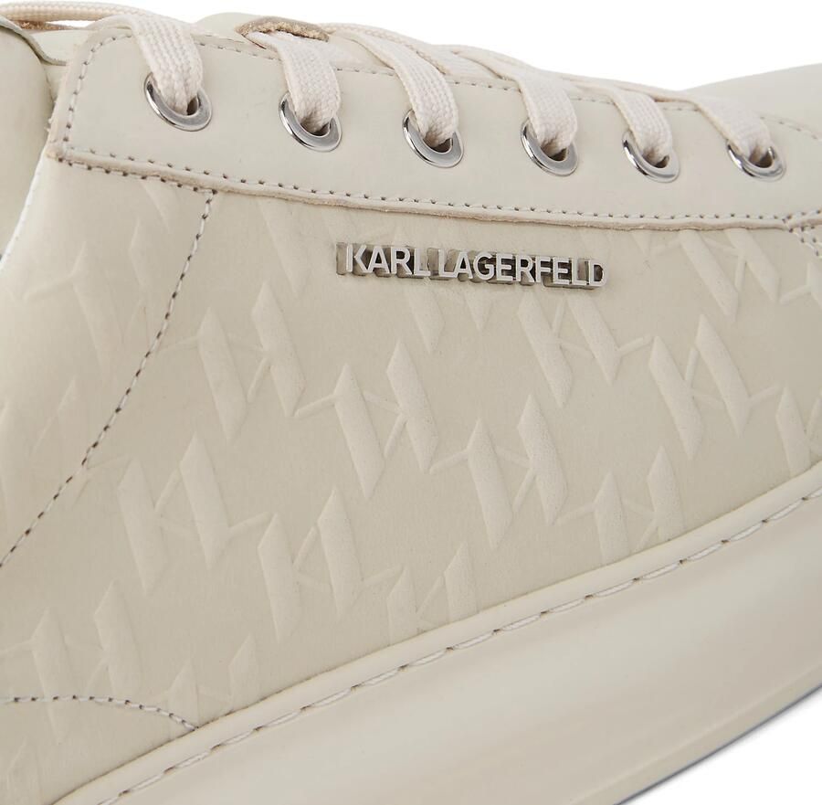 Karl Lagerfeld Sneakers laag 'Monogram Kapri' natuurwit - Foto 2