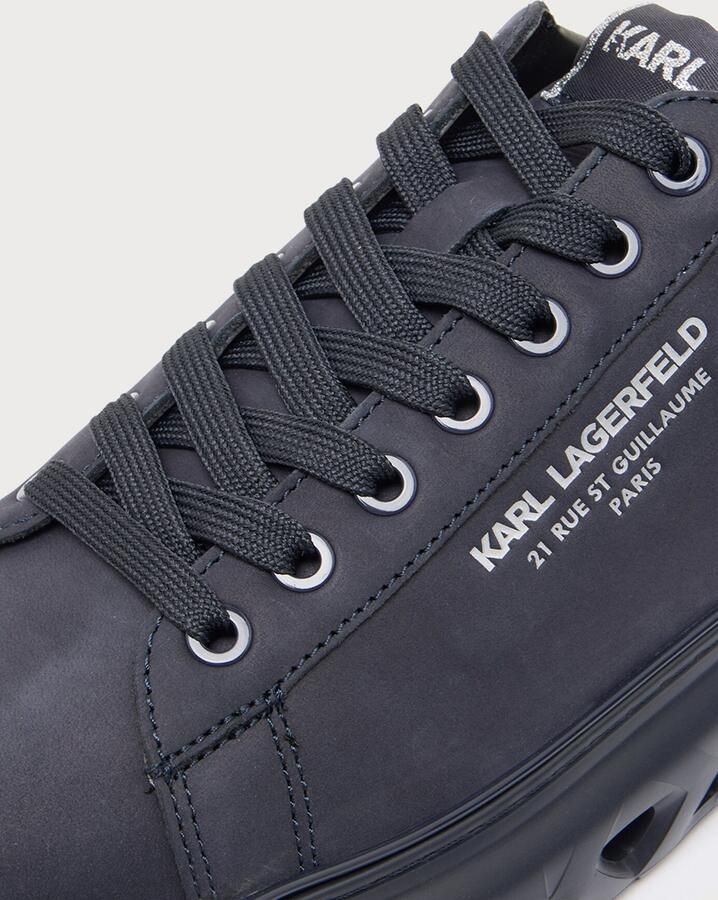 Karl Lagerfeld Sneakers laag navy wit - Foto 3