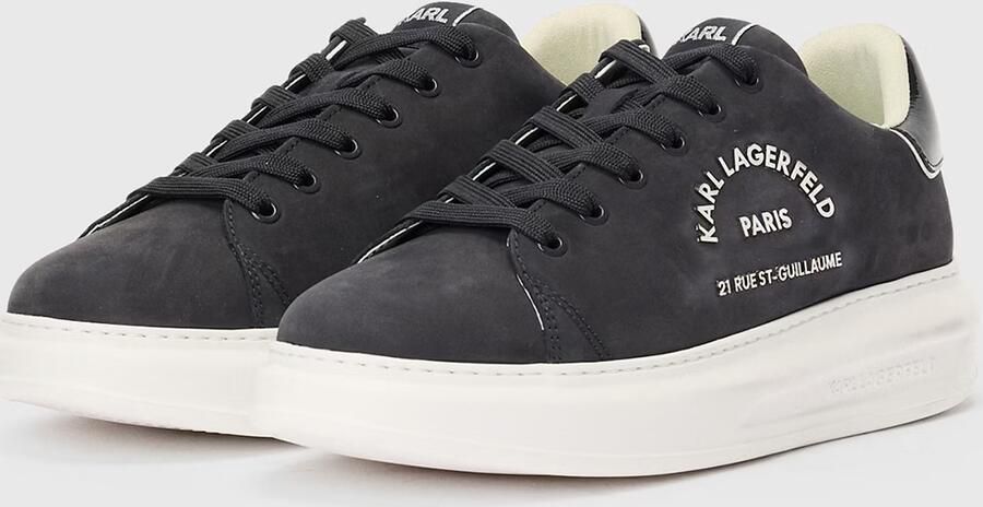Karl Lagerfeld Sneakers laag navy zilver - Foto 6