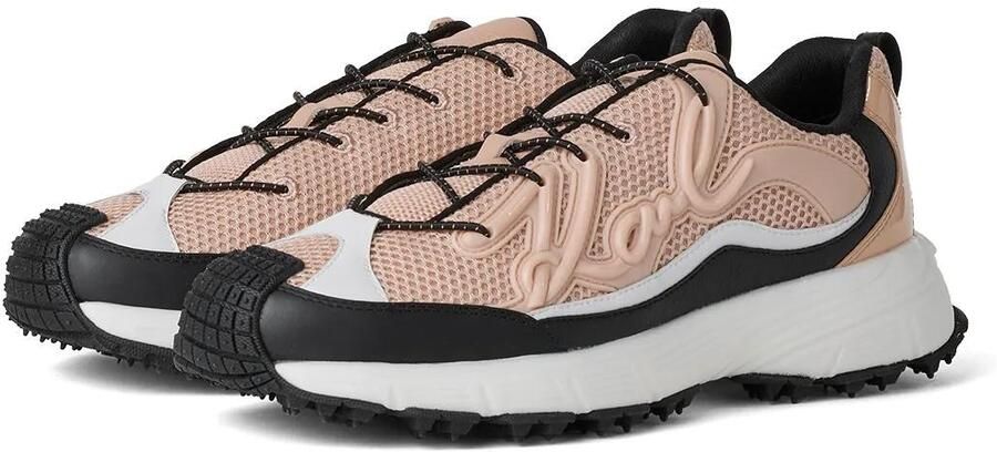 Karl Lagerfeld Sneakers laag 'Orion Trail' oudroze zwart wit - Foto 5