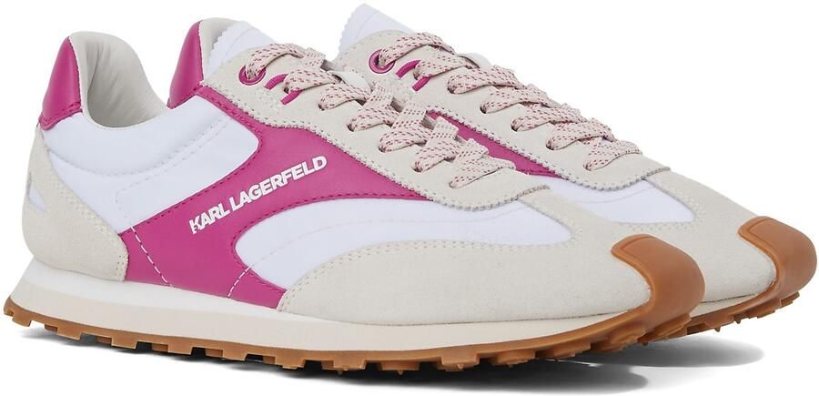 Karl Lagerfeld Sneakers laag 'Sonar' greige pink wit - Foto 4