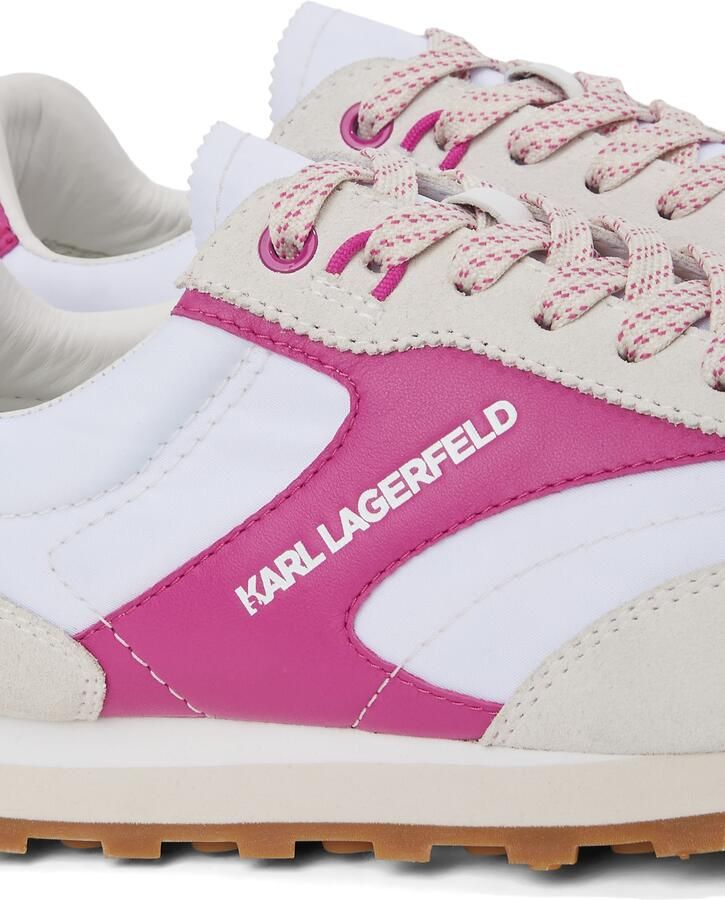 Karl Lagerfeld Sneakers laag 'Sonar' greige pink wit - Foto 2