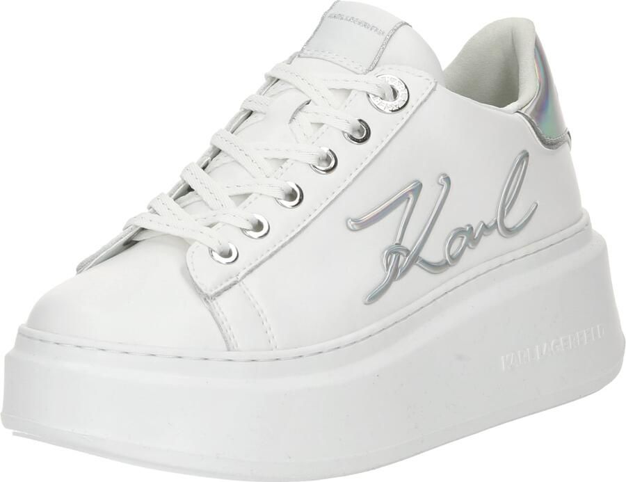 Karl Lagerfeld Low-Top Sneakers Anakapri Signia Lace Lthr in wit