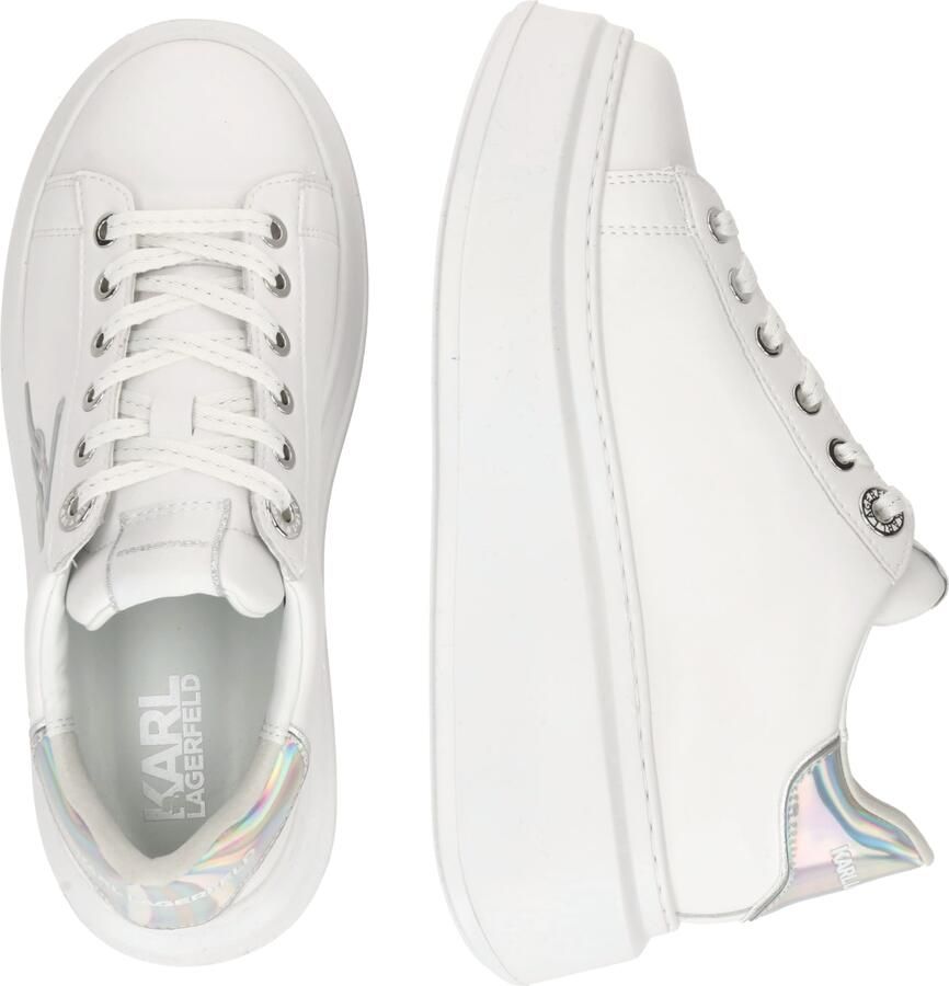 Karl Lagerfeld Low-Top Sneakers Anakapri Signia Lace Lthr in wit - Foto 2