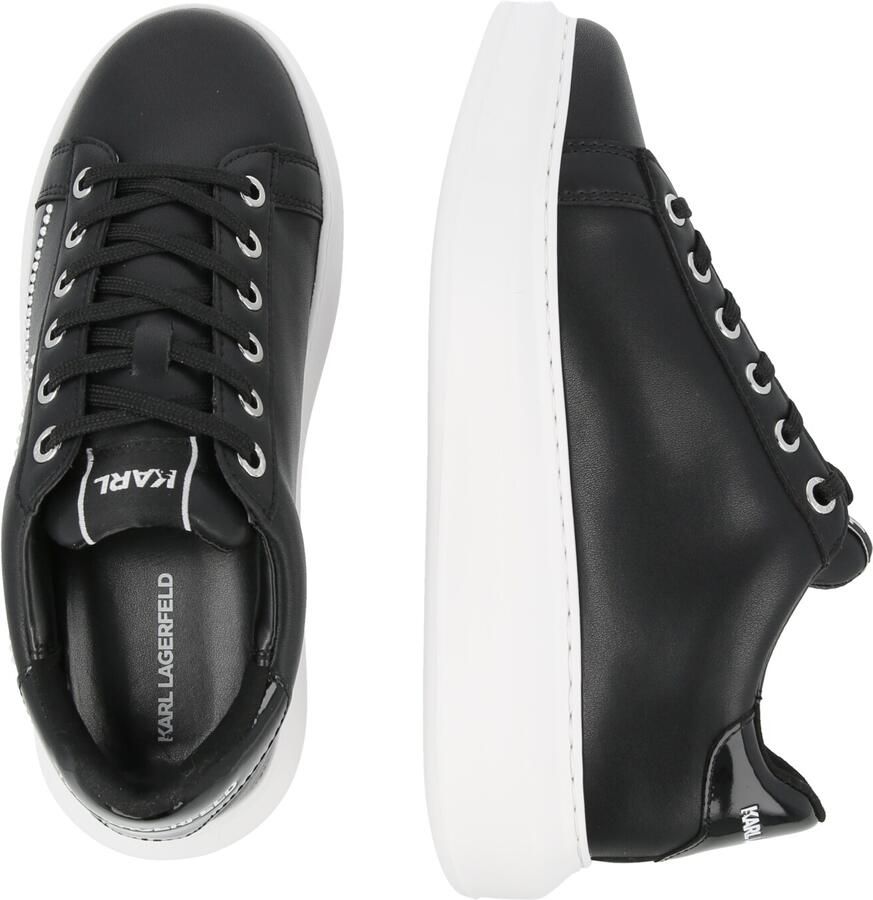 Karl Lagerfeld Sneakers laag zwart parelwit - Foto 2