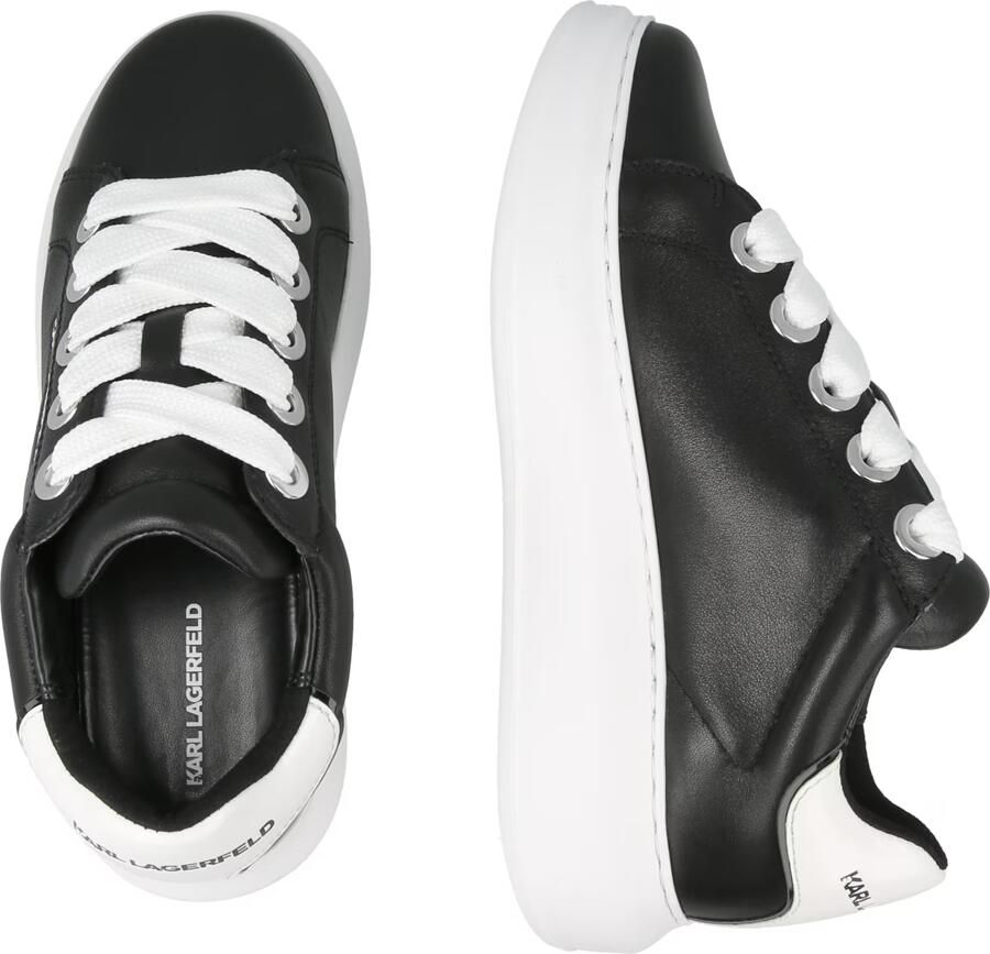 Karl Lagerfeld Sneakers laag zwart wit - Foto 2