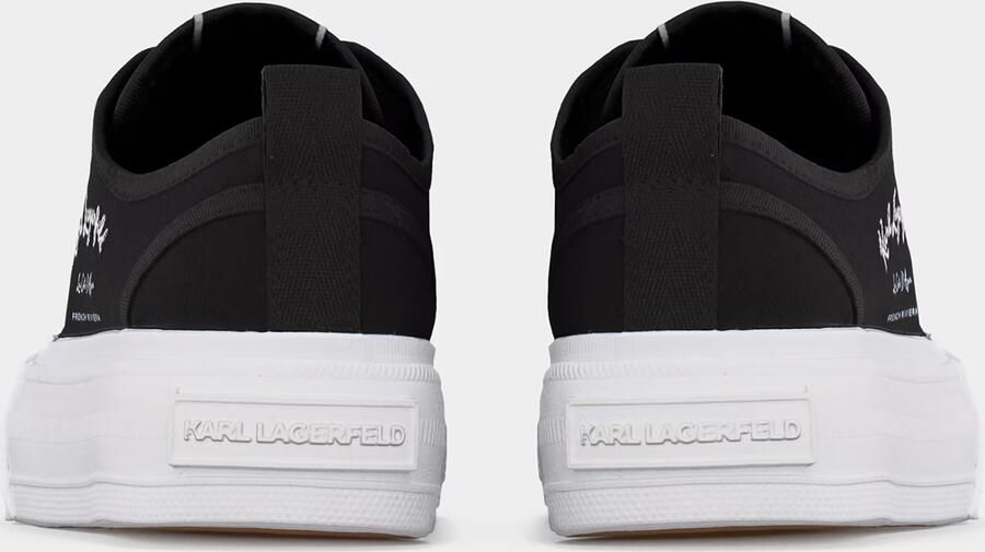 Karl Lagerfeld Sneakers laag zwart wit - Foto 3