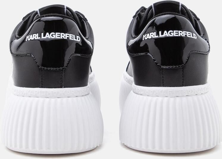 Karl Lagerfeld Sneakers laag zwart zilver - Foto 5