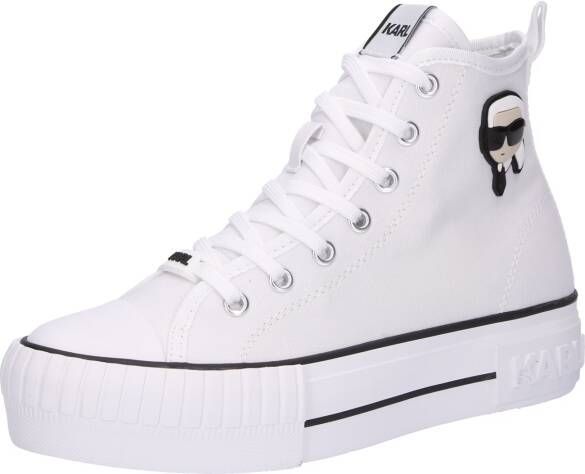 Karl Lagerfeld Sneakers hoog nude zwart wit - Foto 1