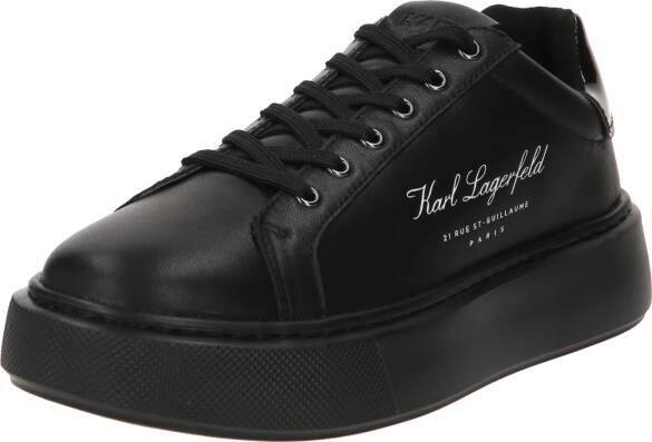 Karl Lagerfeld Sneakers Maxi Kup Hotel Karl Lo Lace in zwart