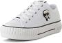 Karl Lagerfeld Low-Top Sneakers Kampus Max Nft Patch Lo Lace in wit - Thumbnail 2