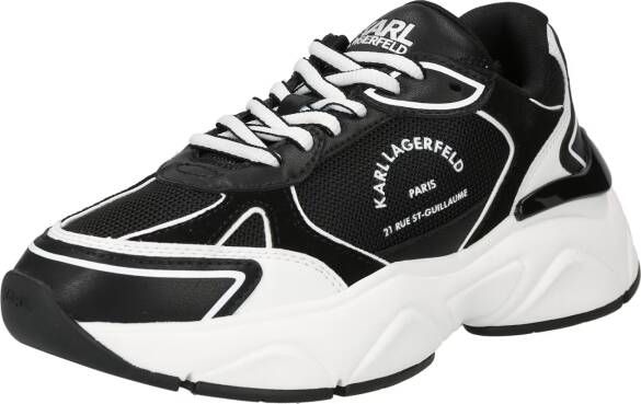 Karl Lagerfeld Sneakers Komet Maison Karl Lo Lace in zwart
