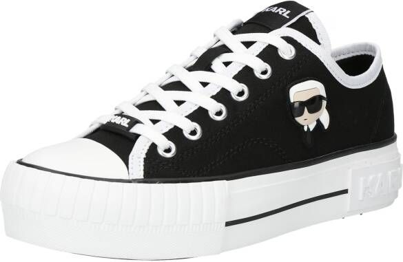 Karl Lagerfeld Low-Top Sneakers Kampus Max Nft Patch Lo Lace in zwart