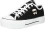 Karl Lagerfeld Low-Top Sneakers Kampus Max Nft Patch Lo Lace in zwart - Thumbnail 1
