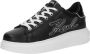 Karl Lagerfeld Low-Top Sneakers Kapri Signia Emboss Lo Lace in zwart - Thumbnail 1