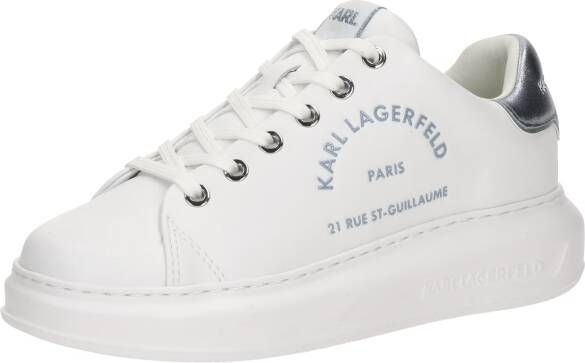 Karl Lagerfeld Low-Top Sneakers Kapri Metal Maison Glitter in wit