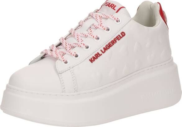 Karl Lagerfeld Low-Top Sneakers Anakapri Valentine Special in wit