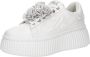 Karl Lagerfeld Low-Top Sneakers Kreeper Lo Signia Flora Trim in wit - Thumbnail 1